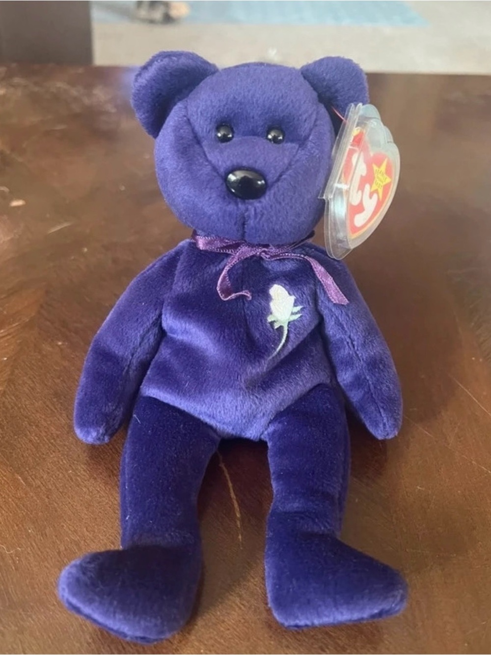 Ty Beanie Baby Princess Diana Memorial Bear 1997 with Tags